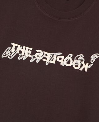 The Kooples F CAFE what is t-shirt with brown rhinestones