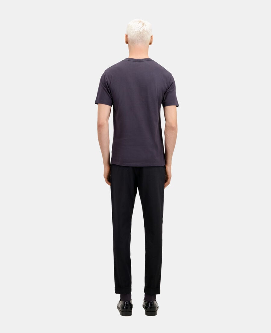 The Kooples HOMME CARBONE t-shirt avec sérigraphie gris