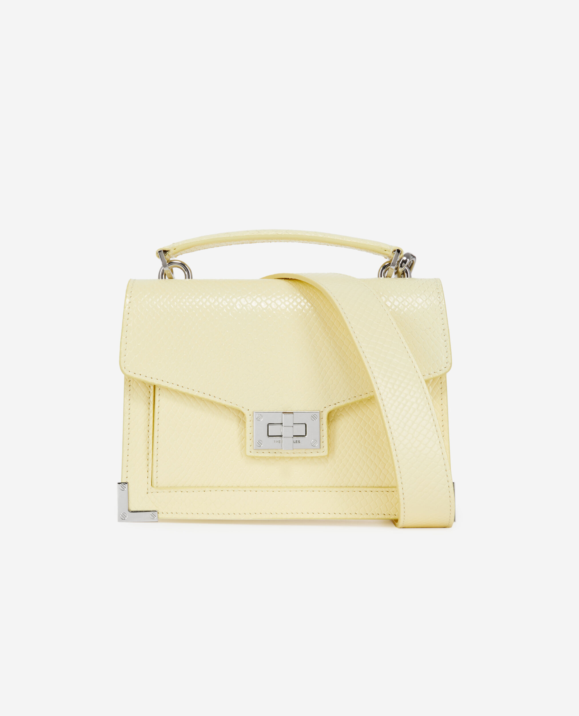 Small Emily bag in yellow leather