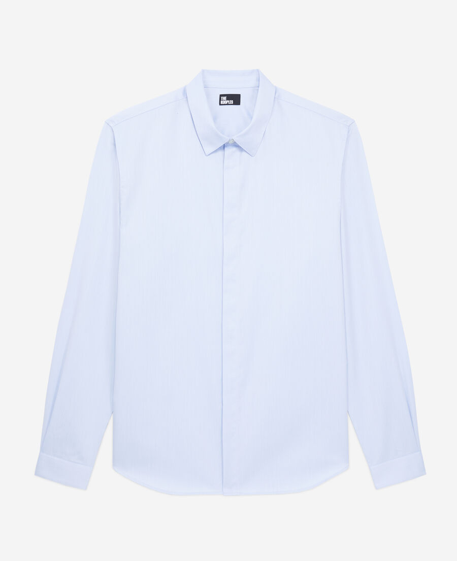 formal sky blue shirt