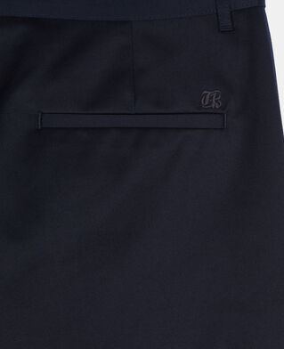 The Kooples HOMBRE DARK NAVY pantal&oacute;n azul marino algod&oacute;n