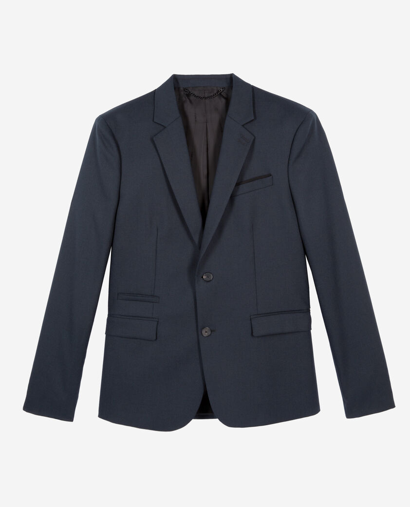 The Kooples HOMBRE BLUE PETROL chaqueta de traje de lana azul
