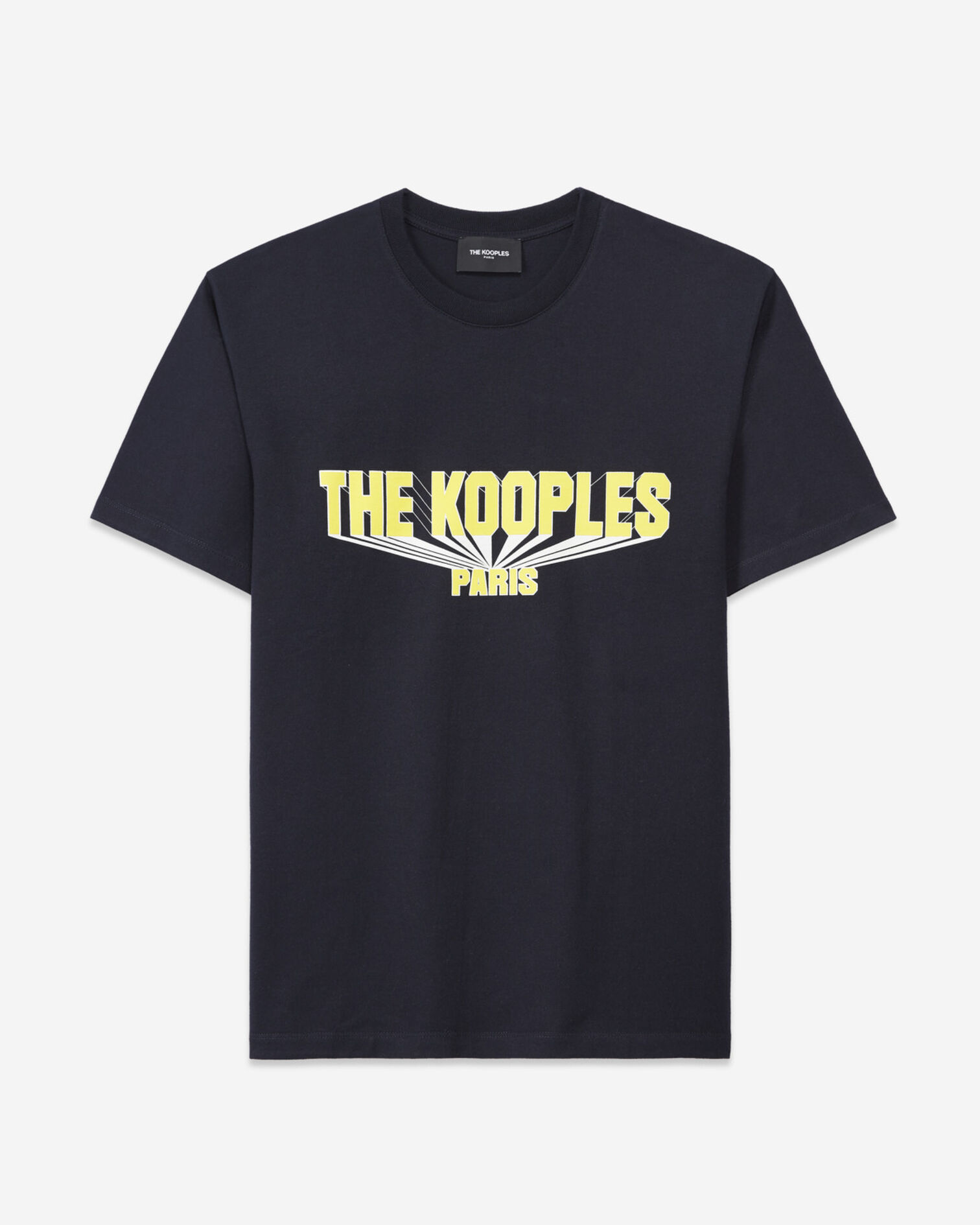 The Kooples logo T-shirt, NAVY, hi-res image number null