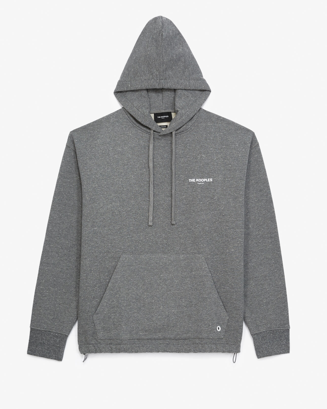 The Kooples HERREN GREY grauer hoodie