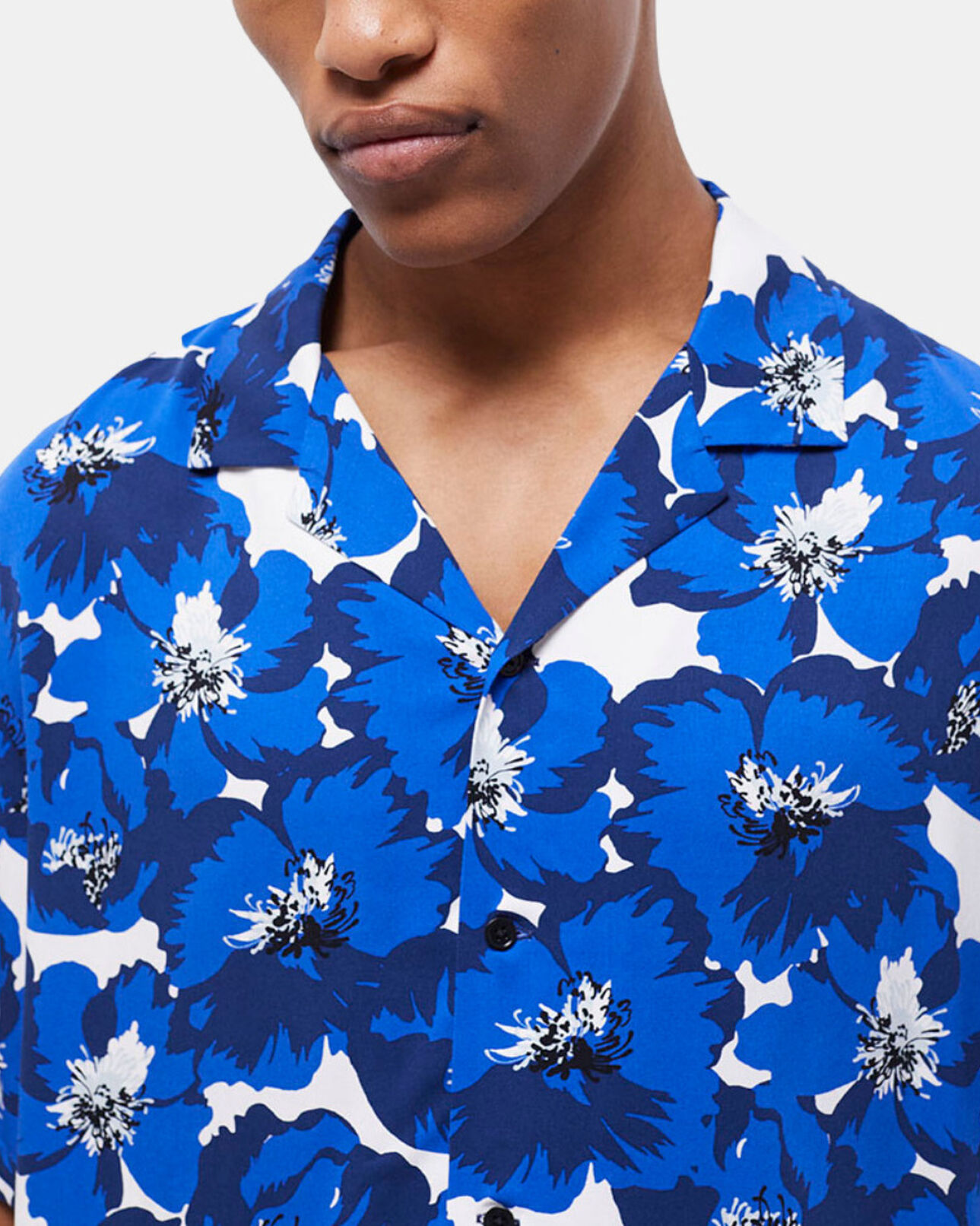 The Kooples HOMME BLUE chemise imprimée