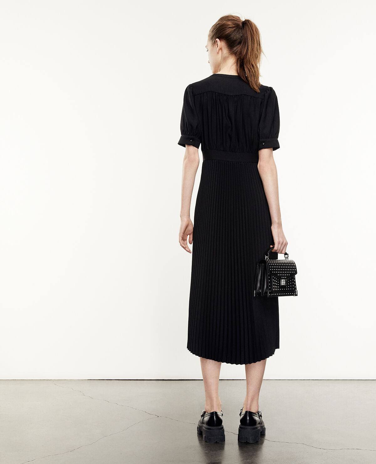 The kooples 2024 pleated shirt dress