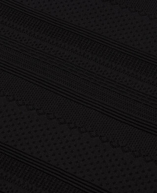 The Kooples WOMEN BLACK short black knit skirt