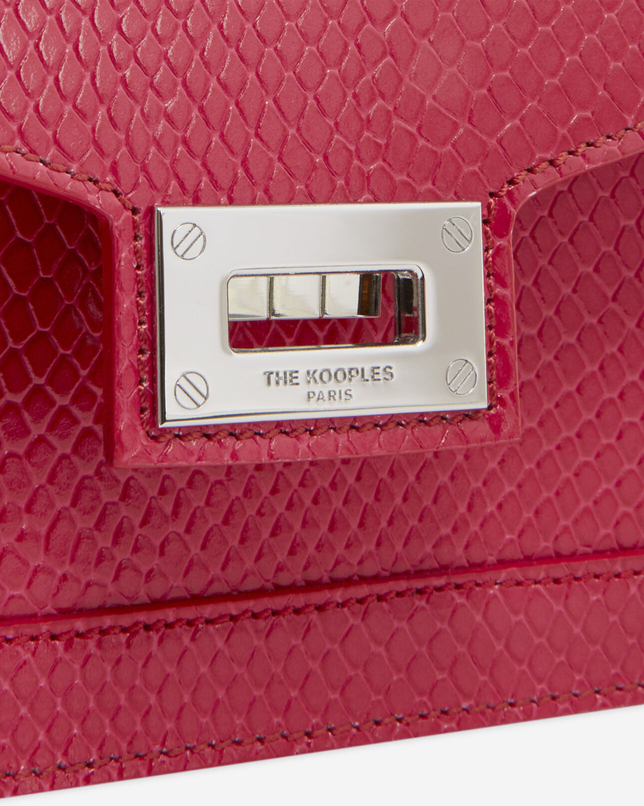 The Kooples DAMEN PINK kleine handtasche emily aus rosa leder