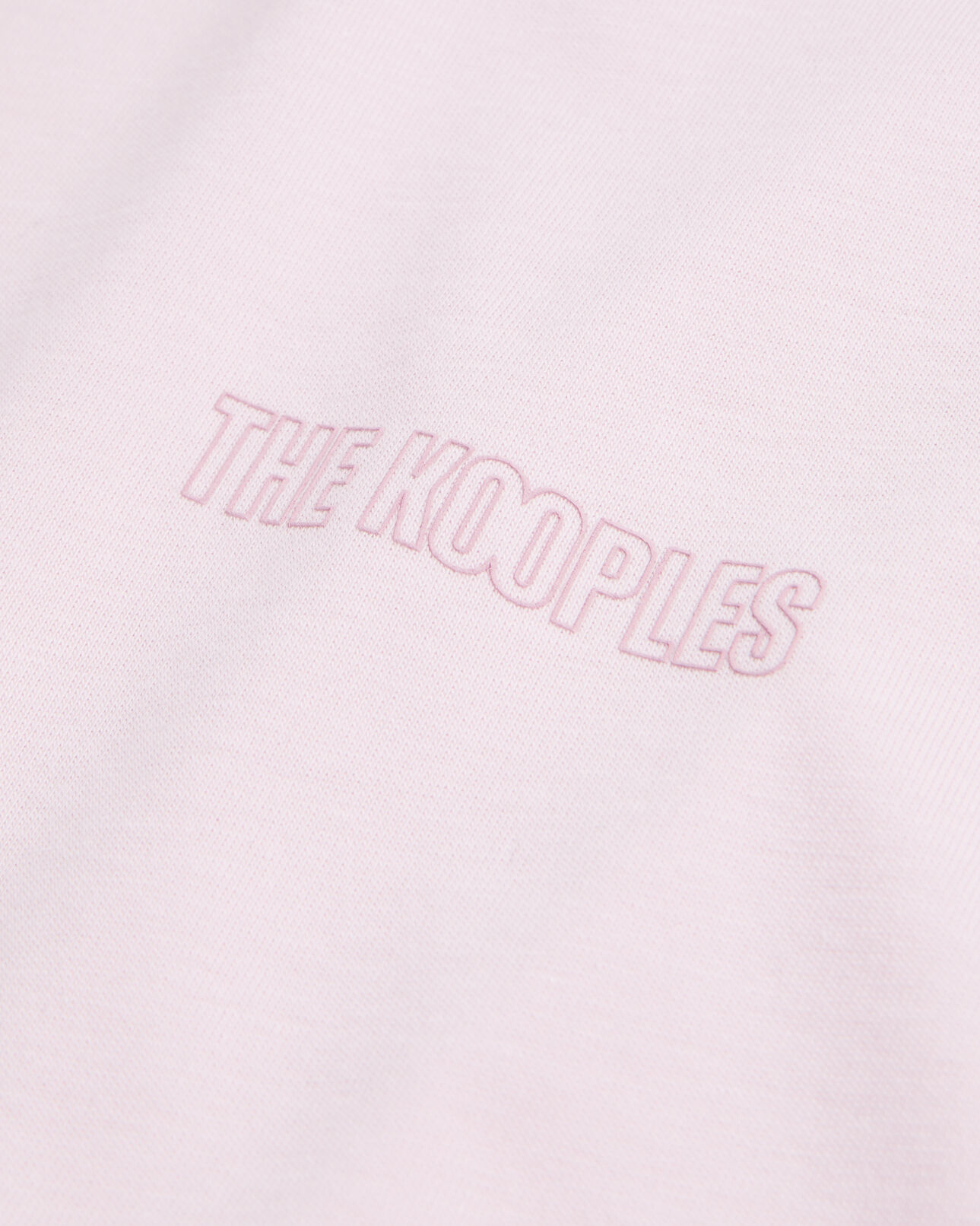 The Kooples HOMME PALE PINK t-shirt rose avec logo