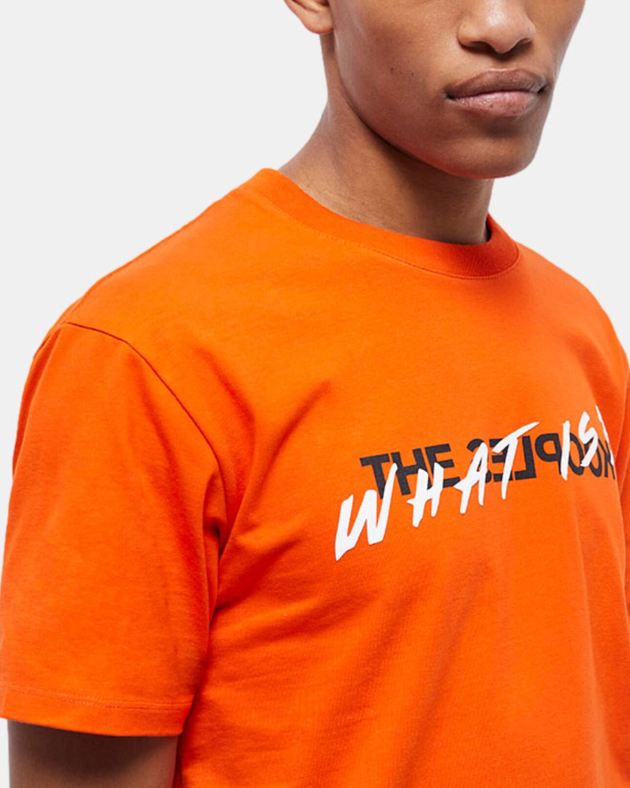 The Kooples HOMME PUMPKIN t-shirt homme what is orange