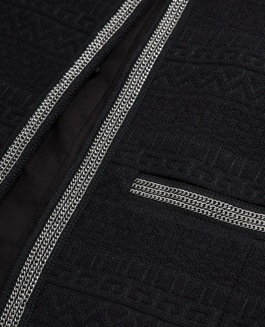 The Kooples FEMME BLACK veste courte noire