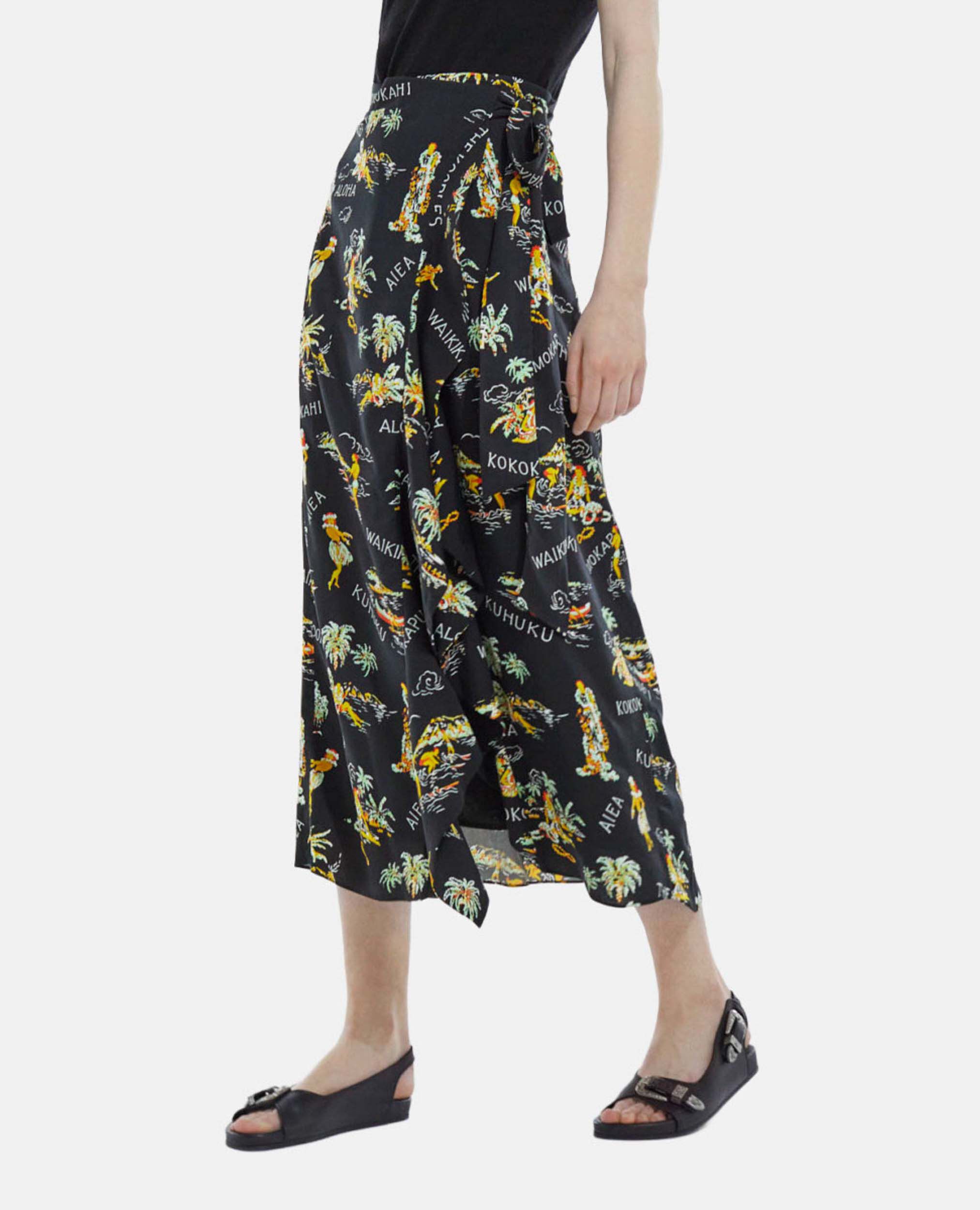 Hawaiian patterned skirt online