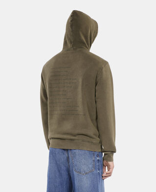 The Kooples HOMBRE KAKI sudadera capucha what is caqui