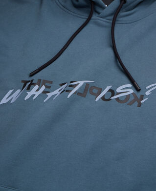 The Kooples HOMME BLUE PETROL sweatshirt à capuche what is bleu profond