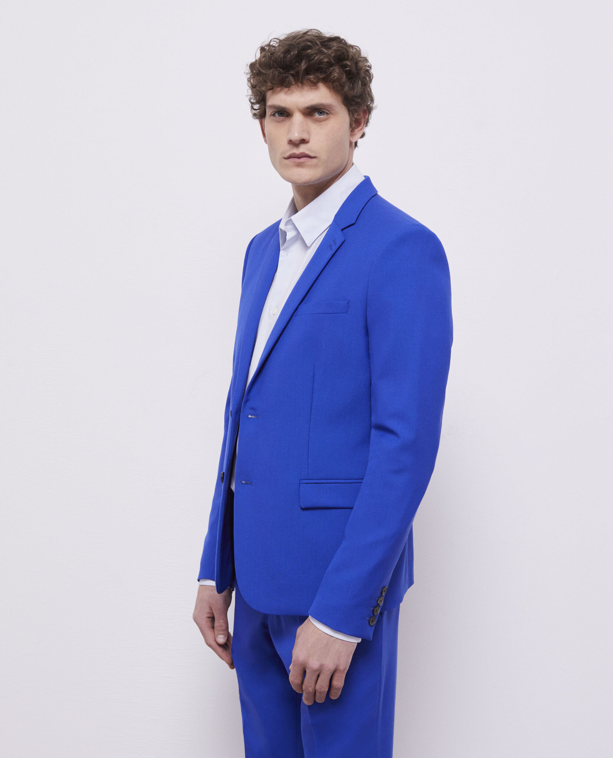 Blue suit jacket, BLUE BRUT, hi-res image number null