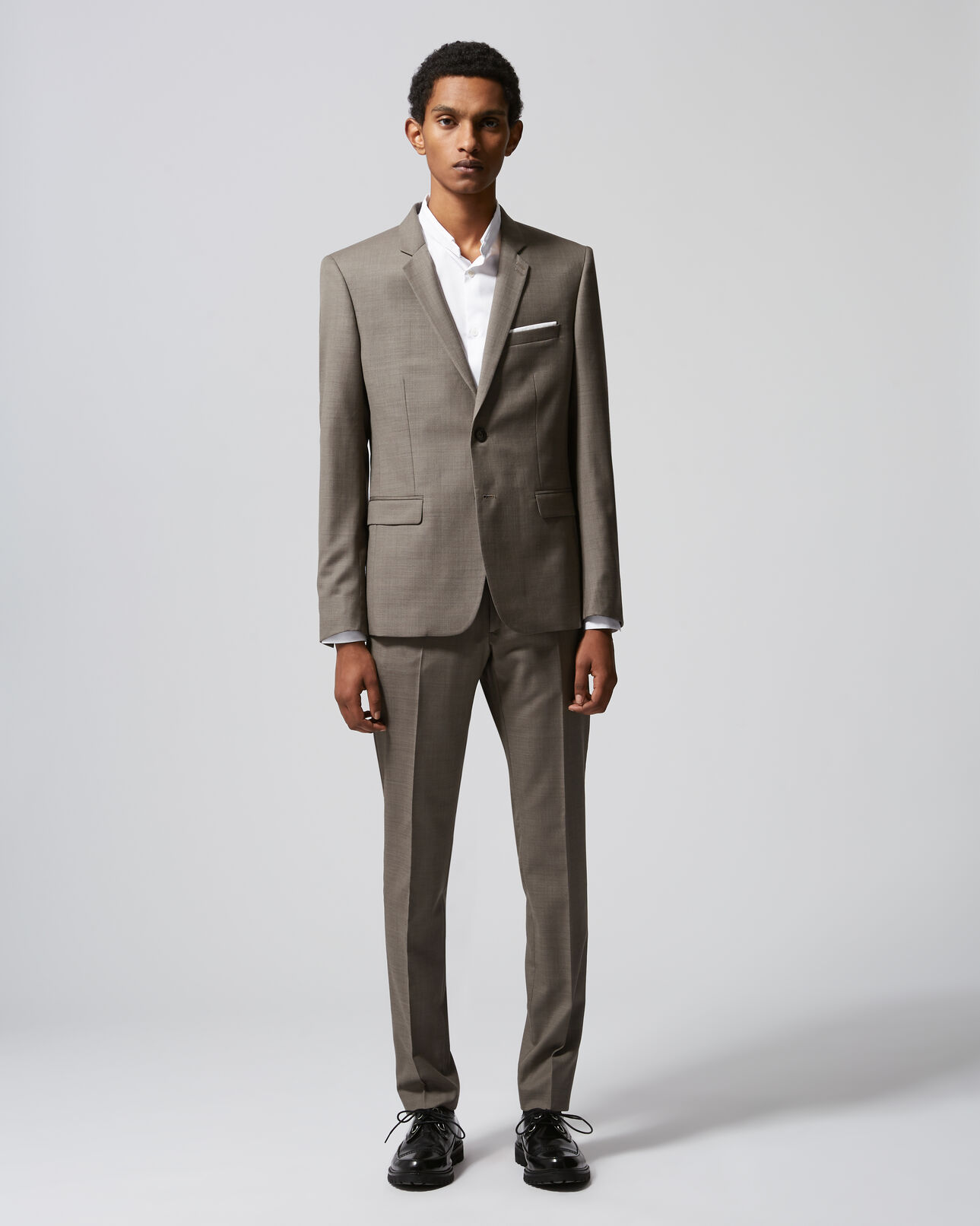 The Kooples HOMME BEIGE veste costume laine beige