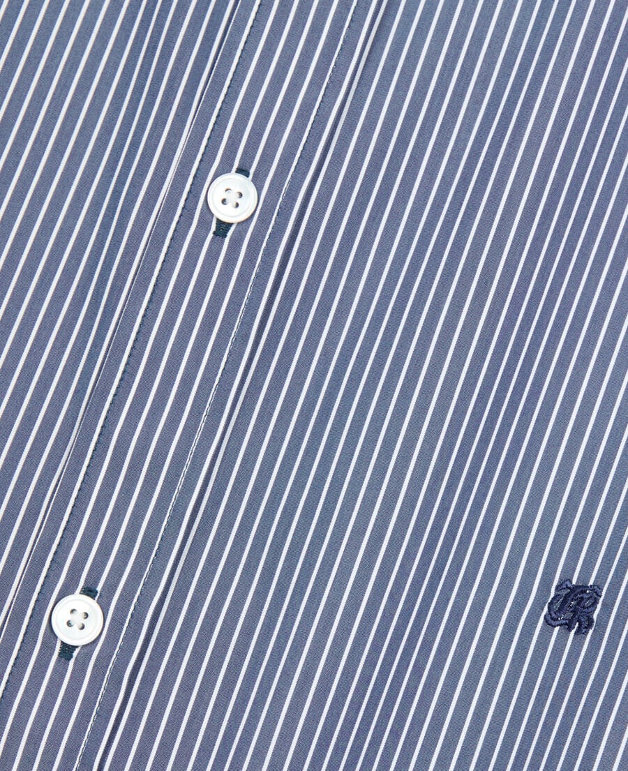 The Kooples MEN NAVY / WHITE striped shirt