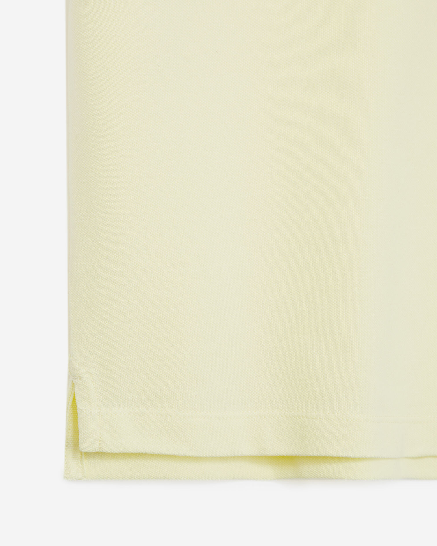 Polo jaune clair broderie tête de mort, LIGHT YELLOW, hi-res image number null