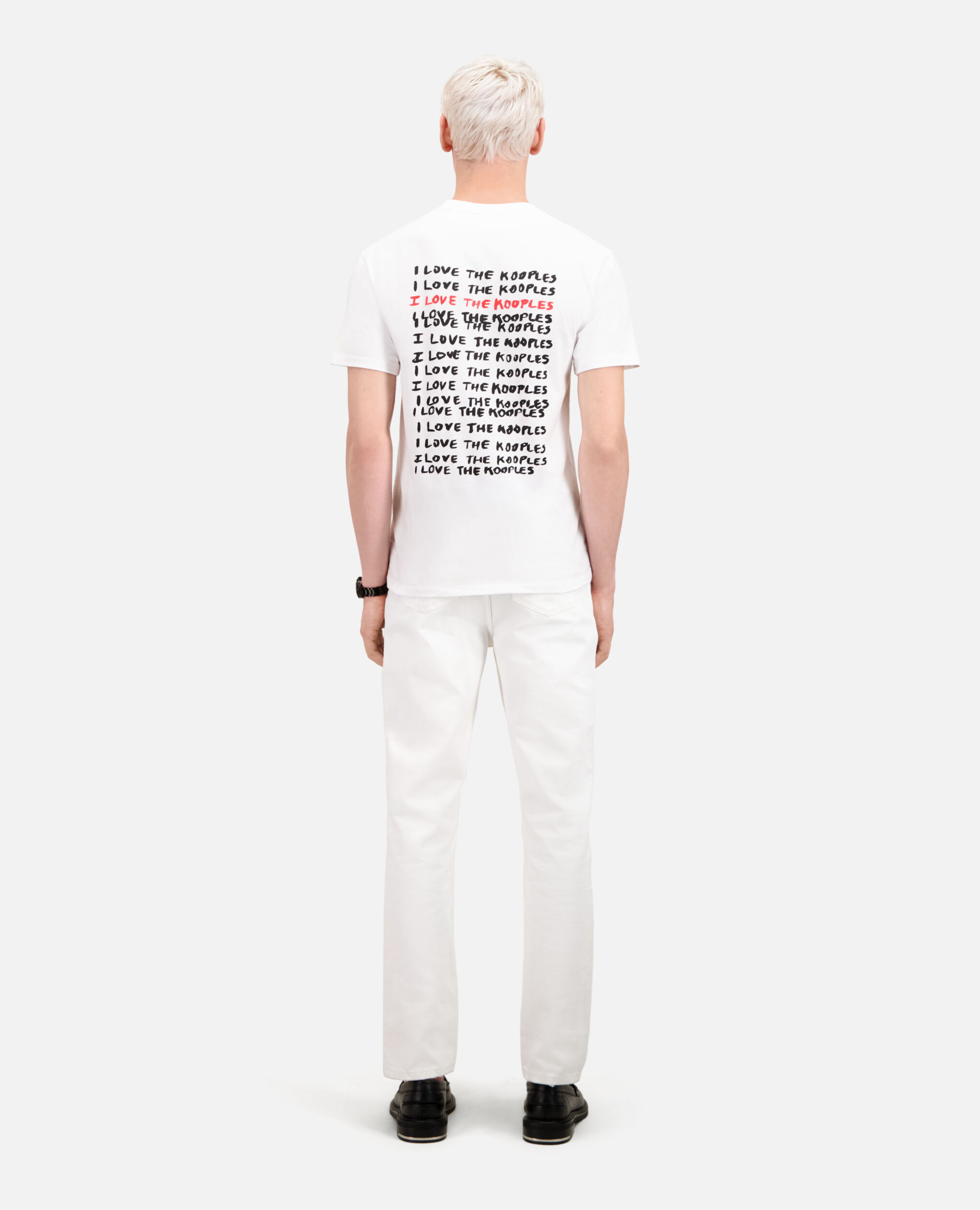 T-shirt I Love Kooples blanc, WHITE, hi-res image number null