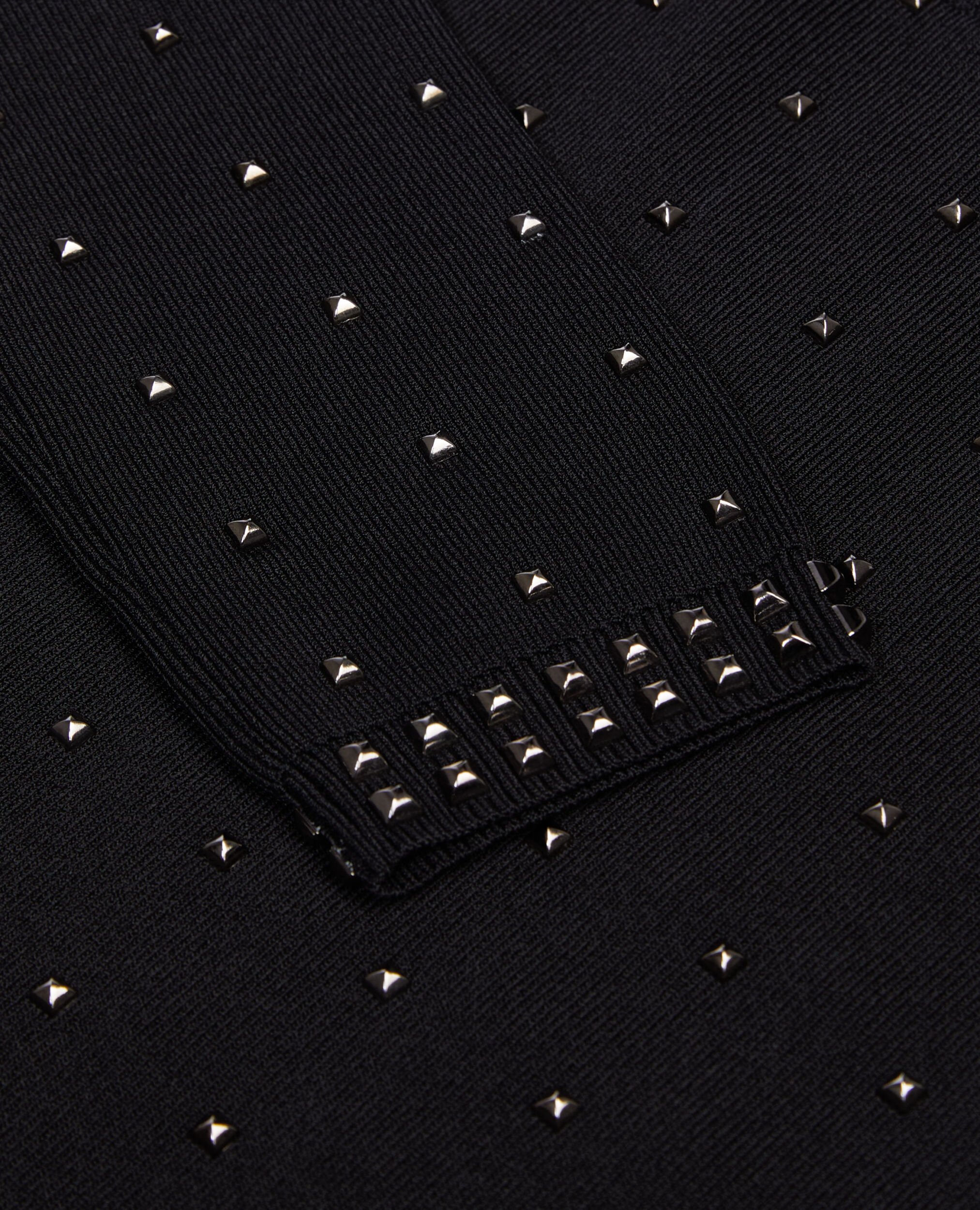 Robe longue avec spikes noire, BLACK, hi-res image number null