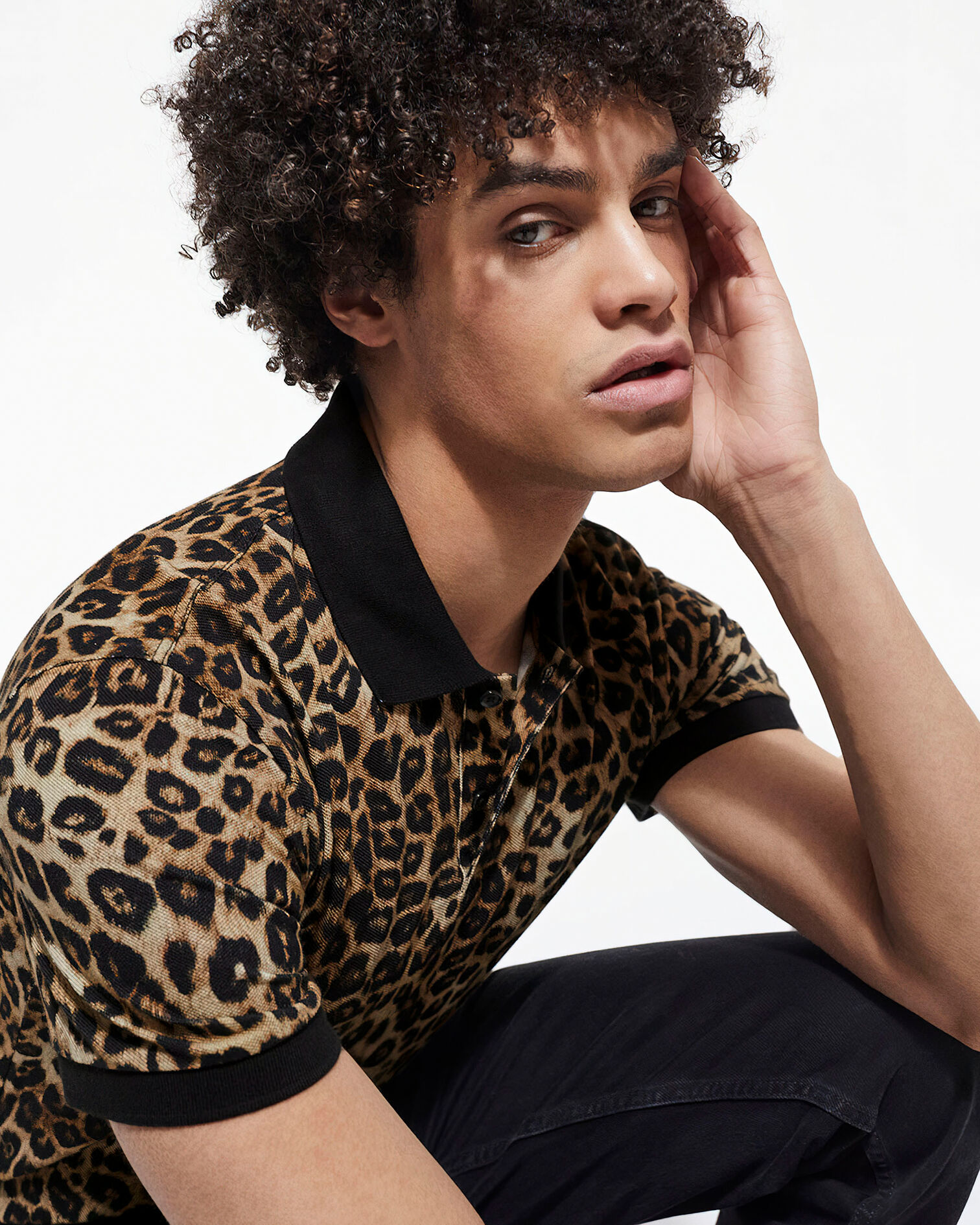 Polo léopard, LEOPARD, hi-res image number null