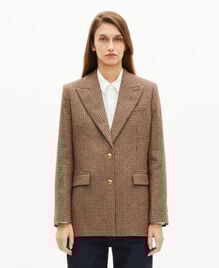 , CAMEL MELANGE / BURGUNDY, hi-res image number null