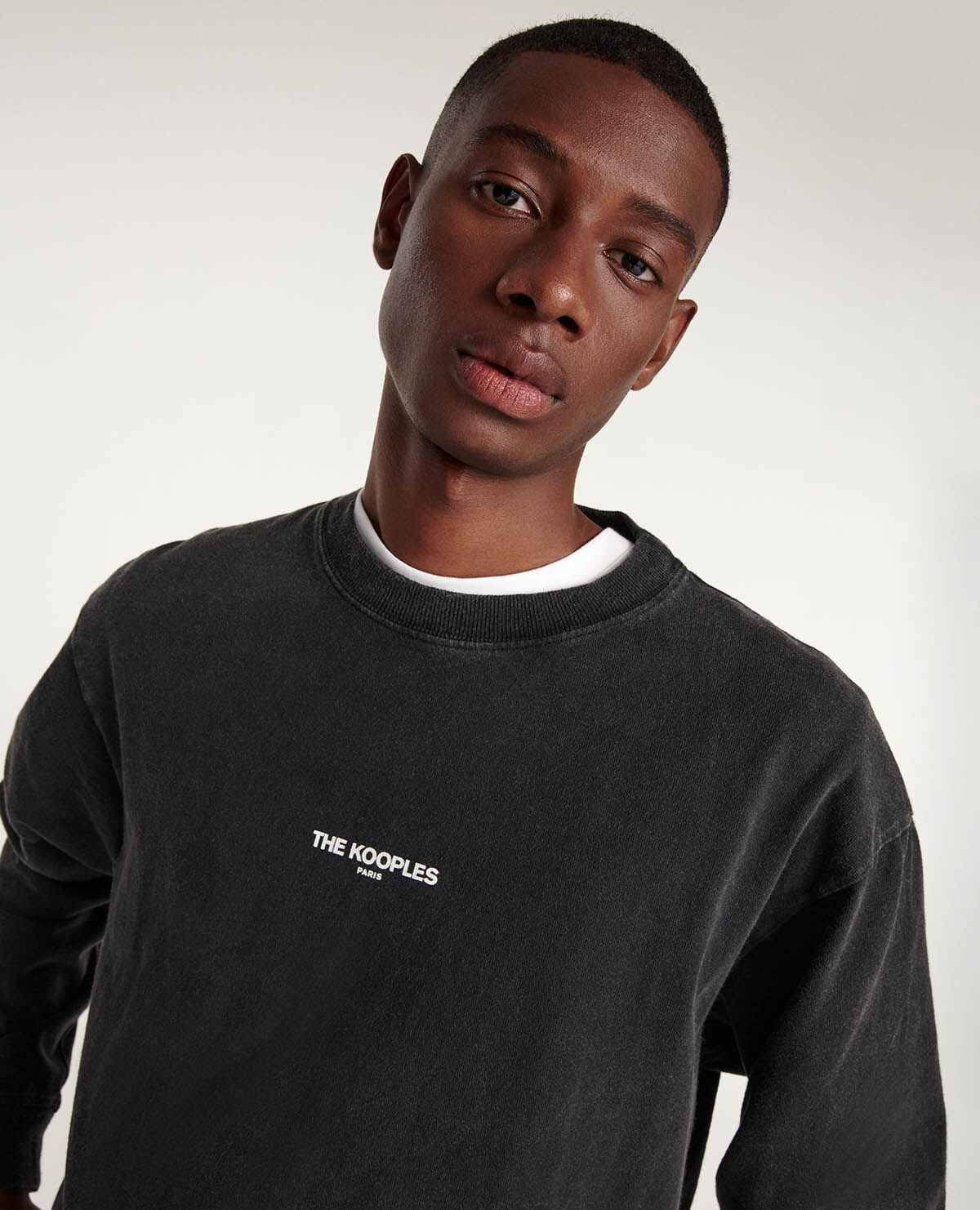 T shirt noir délavé hotsell