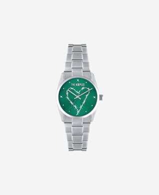 The Kooples MIXTE SILVER montre heart wire argentée