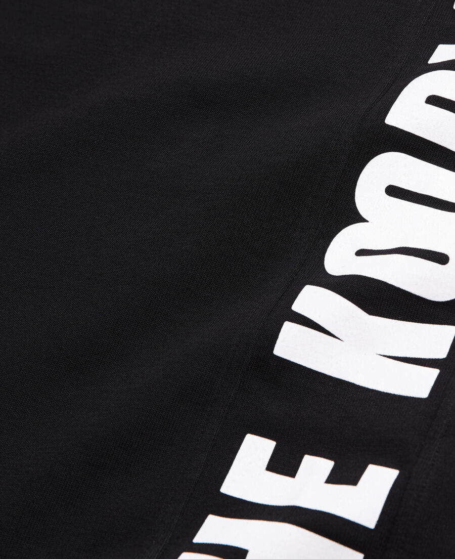 black t-shirt with the kooples logo
