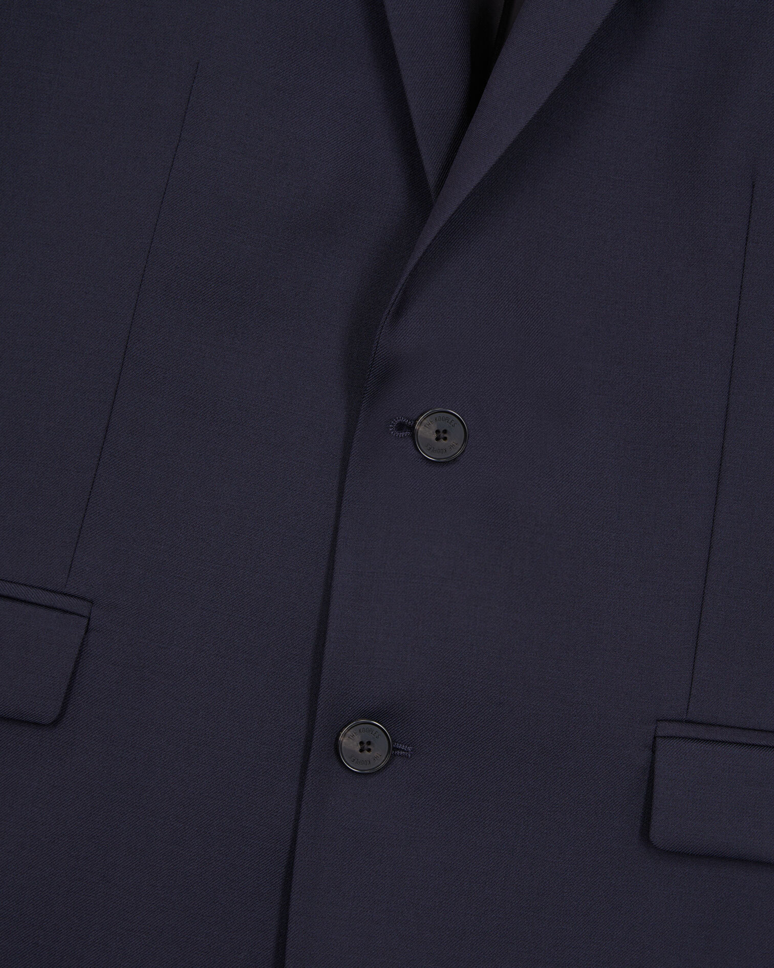 Navy blue wool suit jacket, NAVY, hi-res image number null
