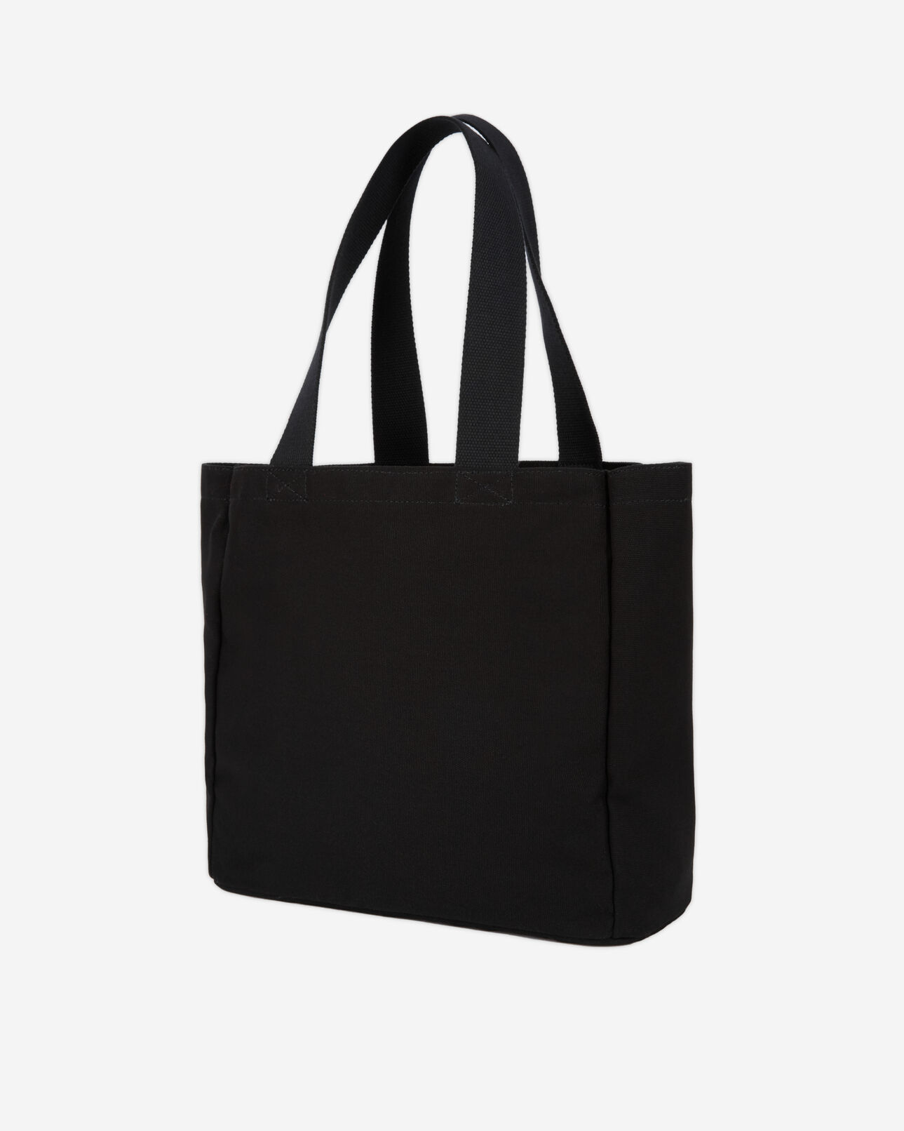 The Kooples FEMME BLACK - RED petit sac cabas noir avec broderies et logo