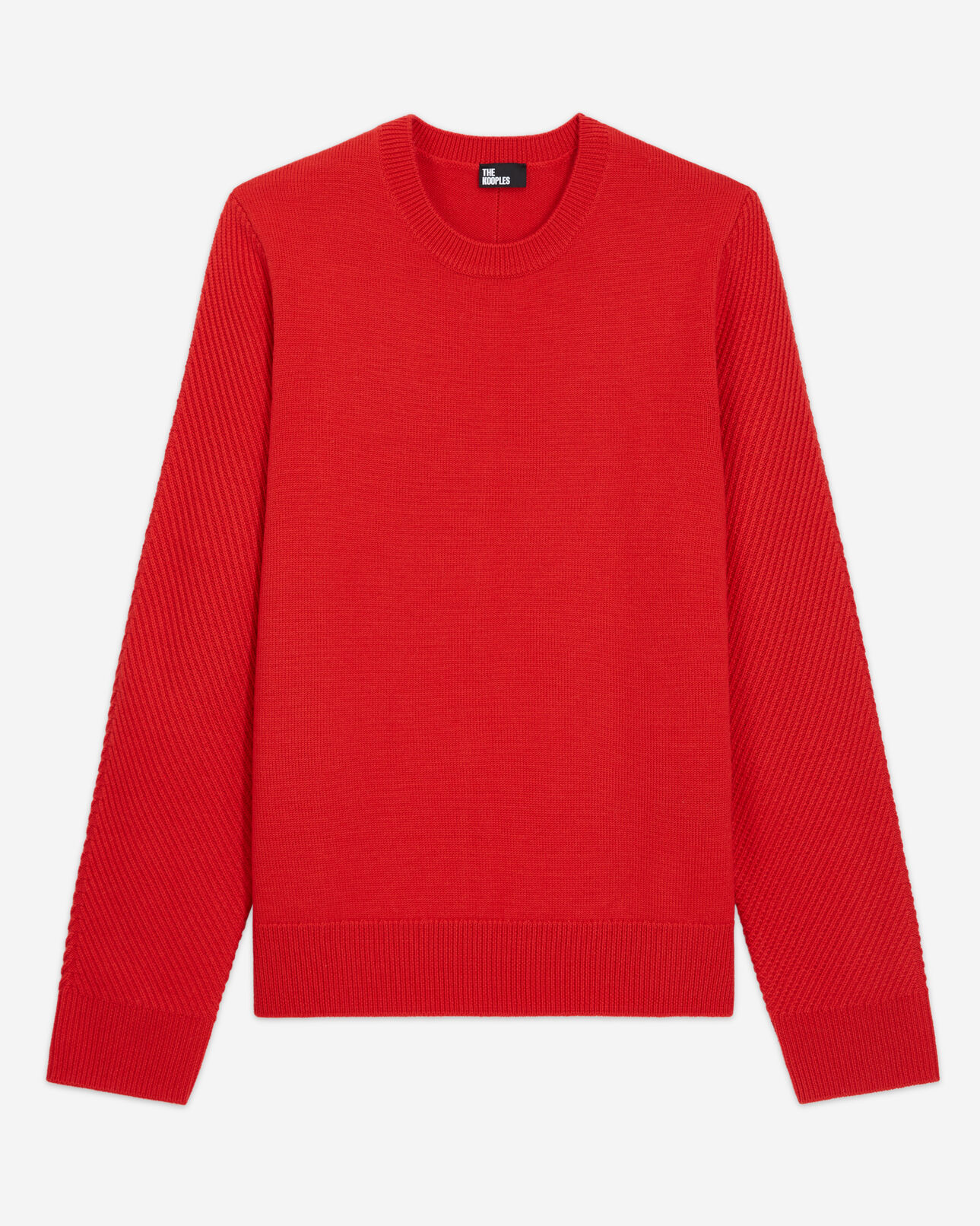 The Kooples MEN RED red wool sweater