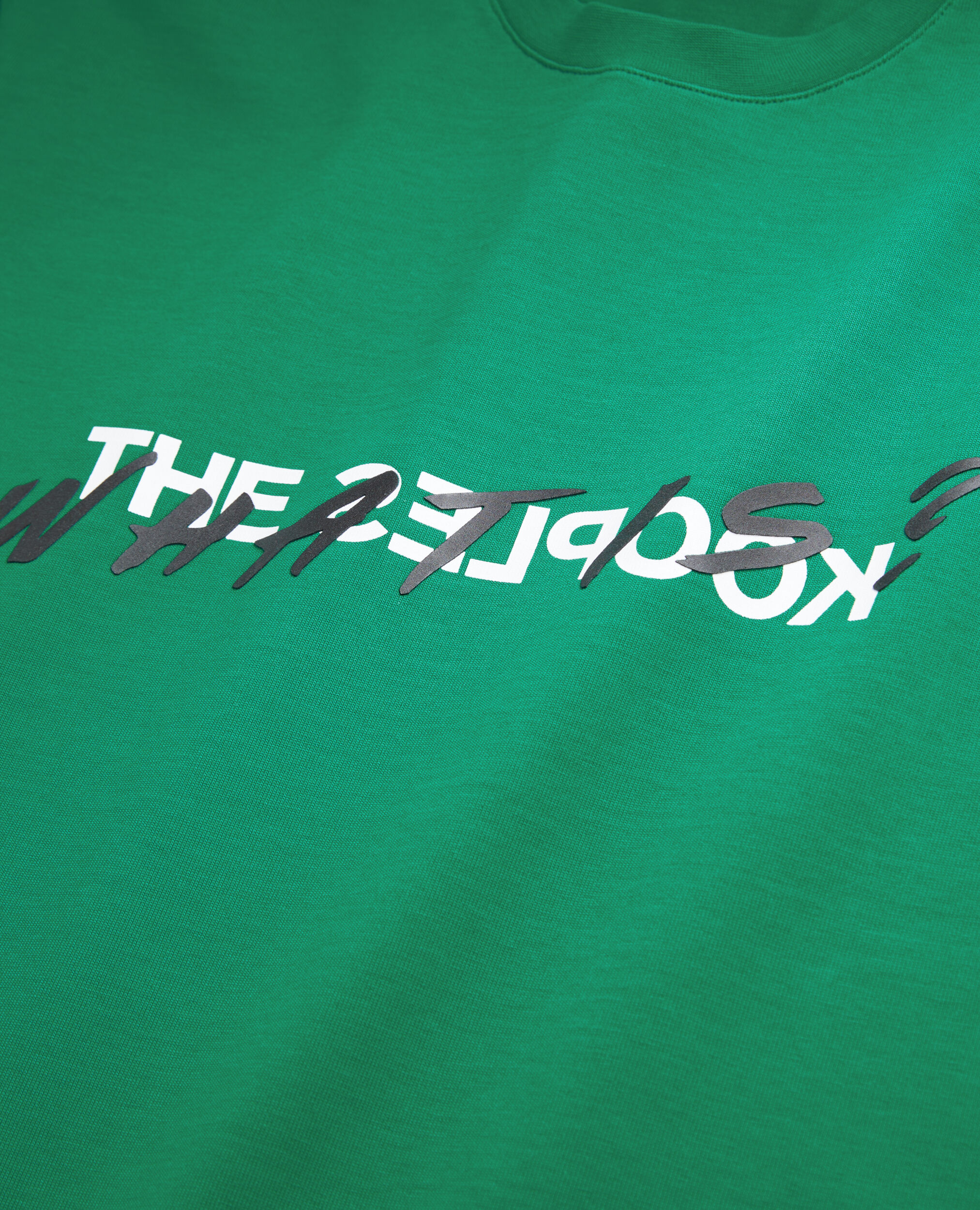 Grünes T-Shirt Herren „What is“, FOREST, hi-res image number null