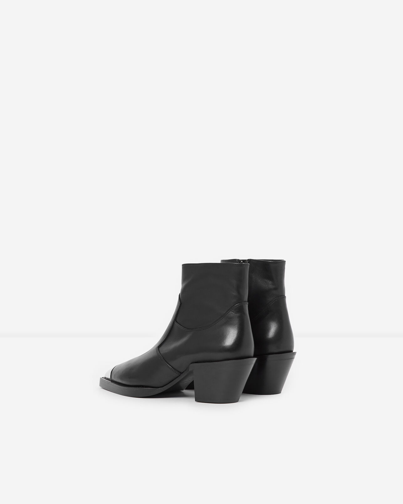 The Kooples FEMME BLACK boots rock talons style western