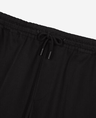 The Kooples MEN BLACK black straight pants