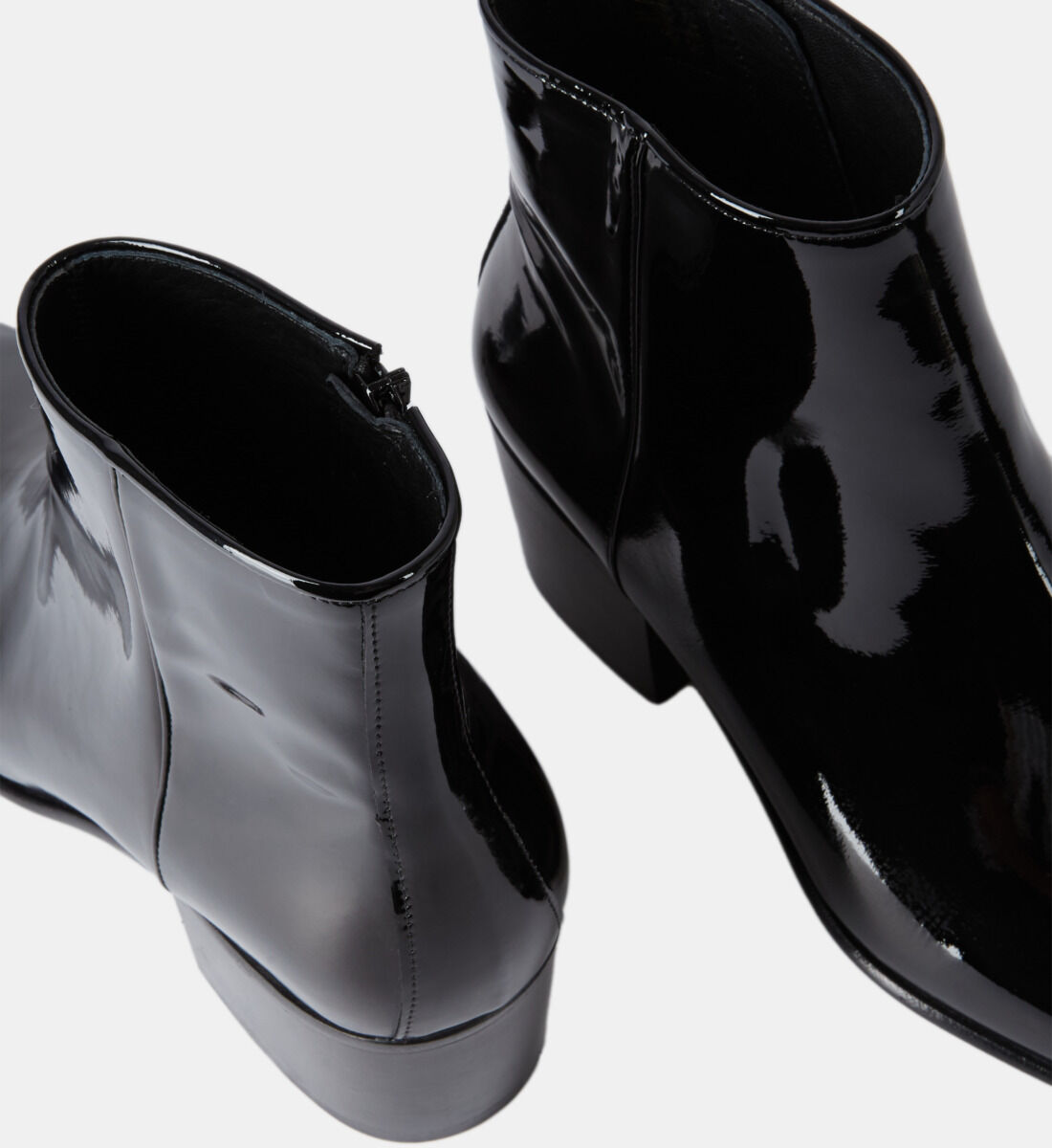 Botas tac n vinilo negras The Kooples Espa a