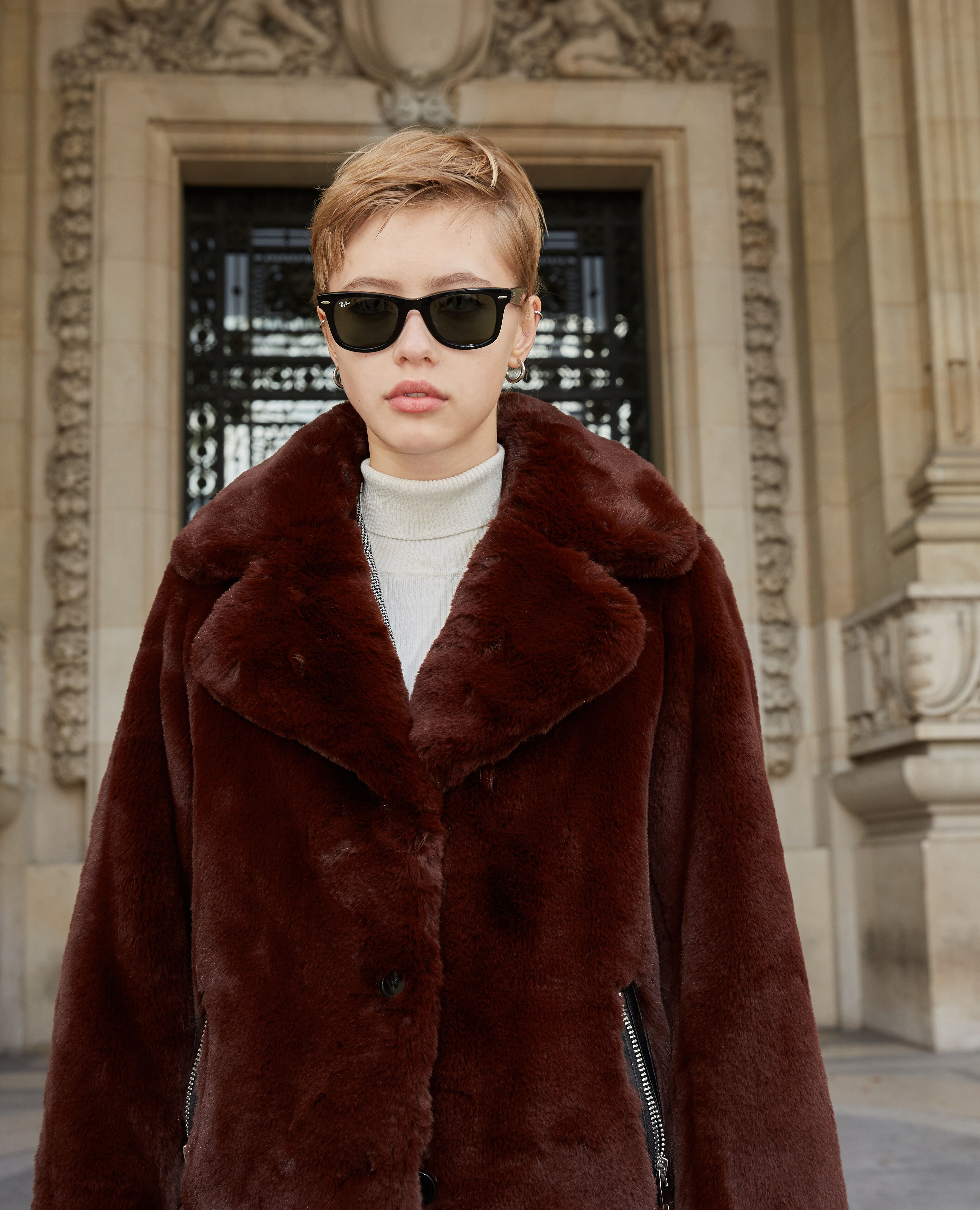 The kooples faux fur coat best sale