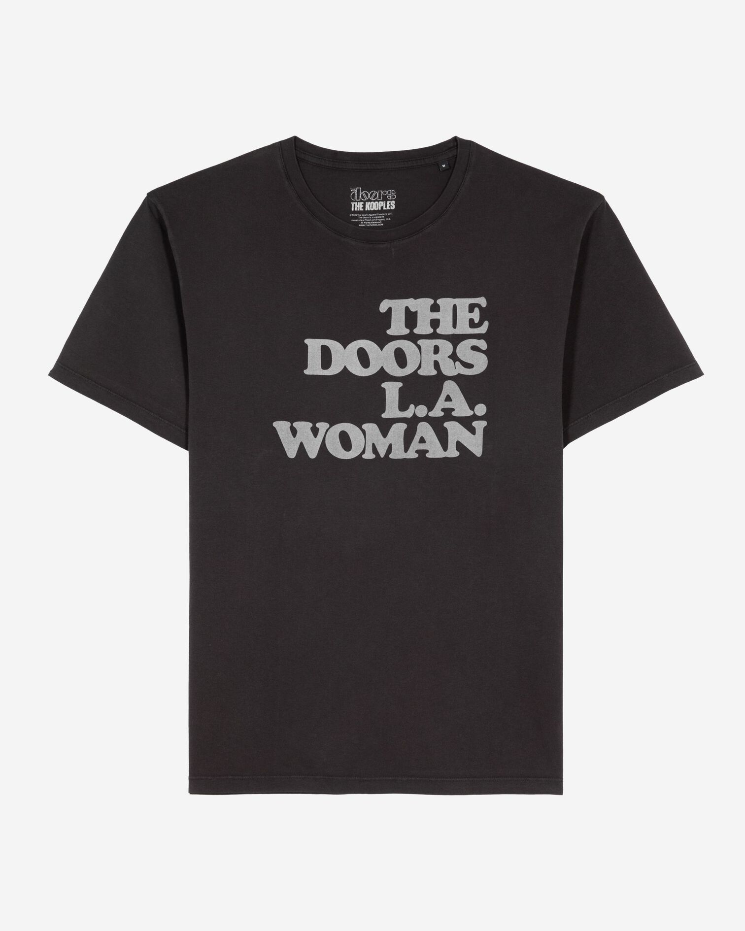T-shirt The Doors X The Kooples noir, BLACK WASHED, hi-res image number null