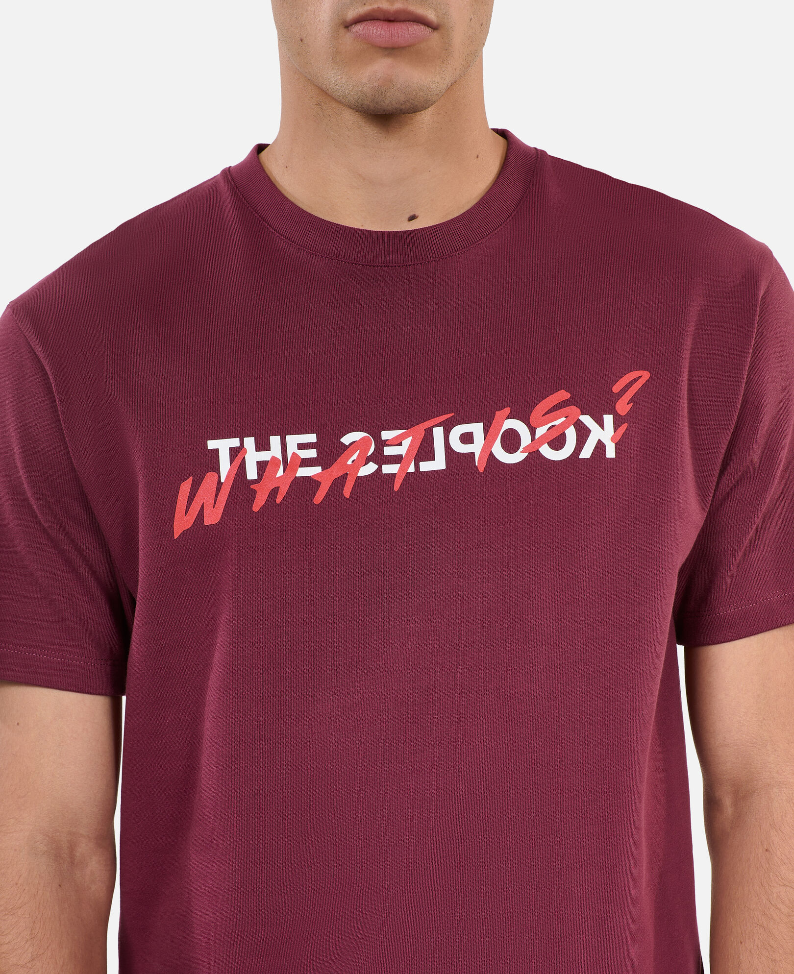 The Kooples HOMBRE BURGUNDY camiseta what is burdeos