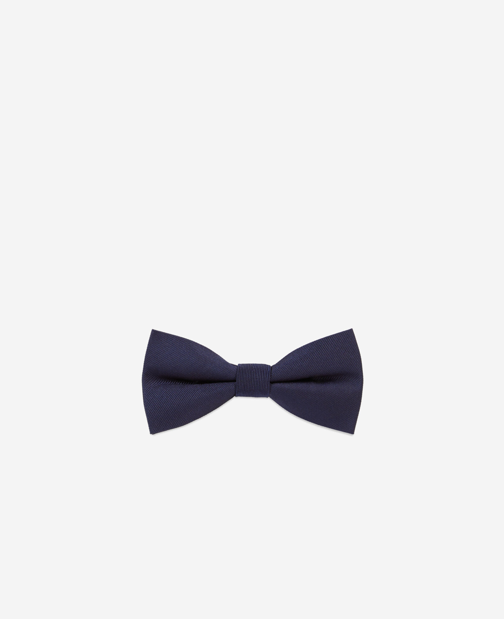 The Kooples MEN NAVY navy blue silk bow tie