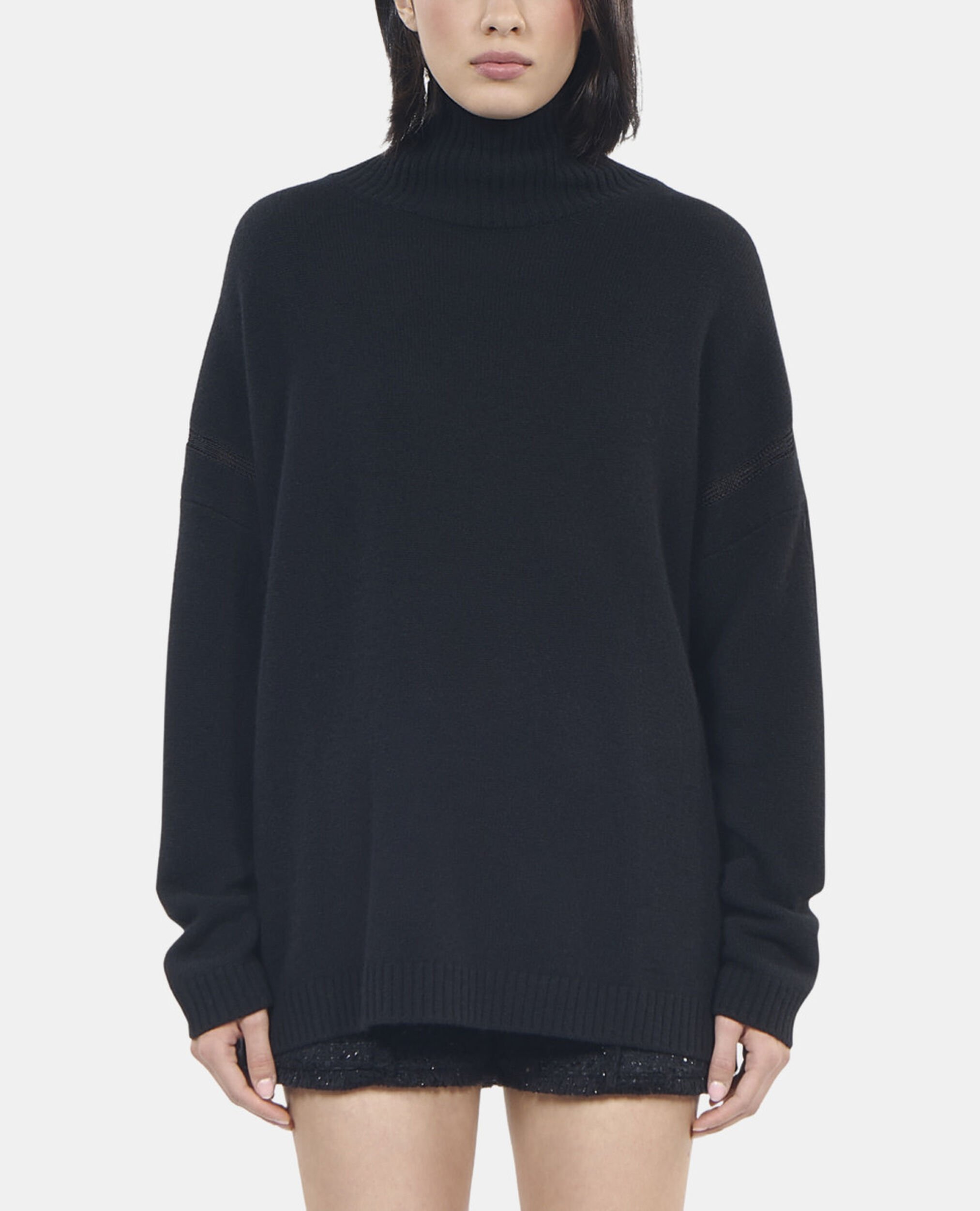 Pull en cachemire noir, BLACK, hi-res image number null