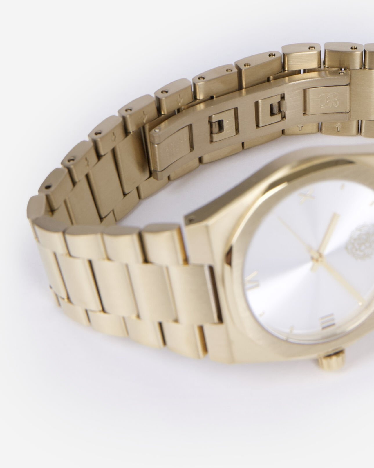 The Kooples MIXED GOLD watch with golden coat of arms