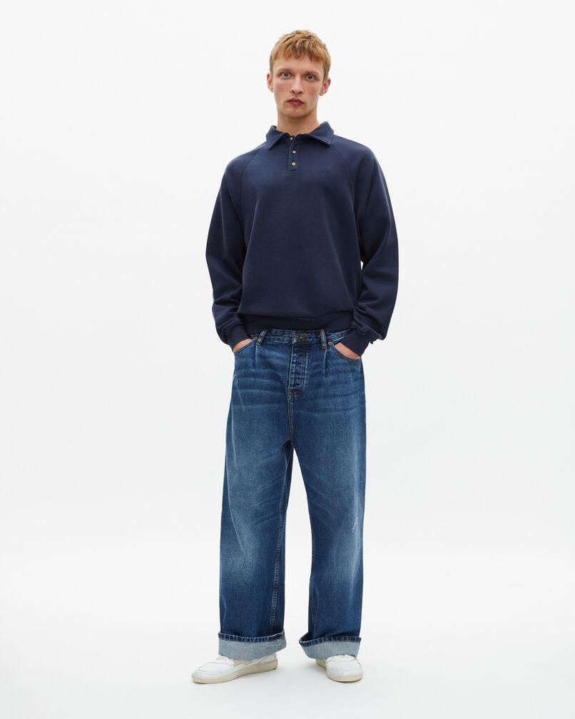 The Kooples HOMME DARK NAVY sweatshirt marine