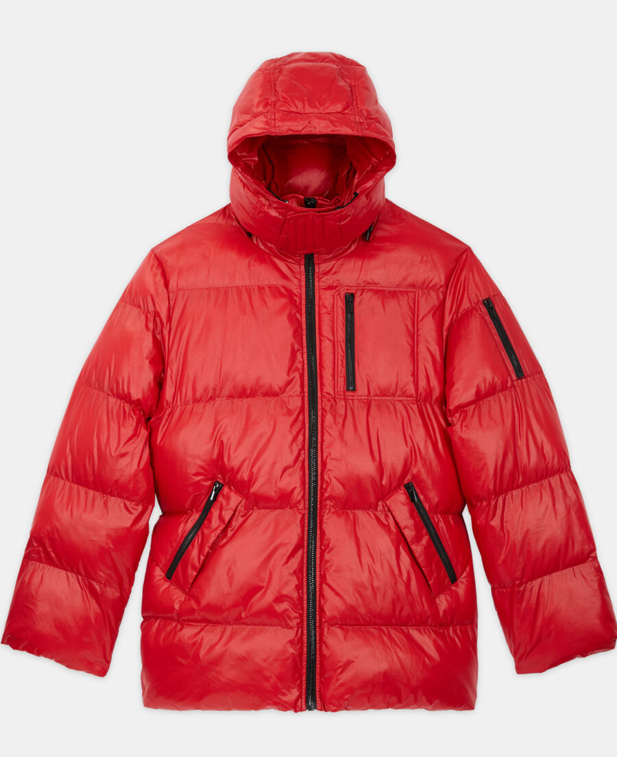Red down jacket The Kooples