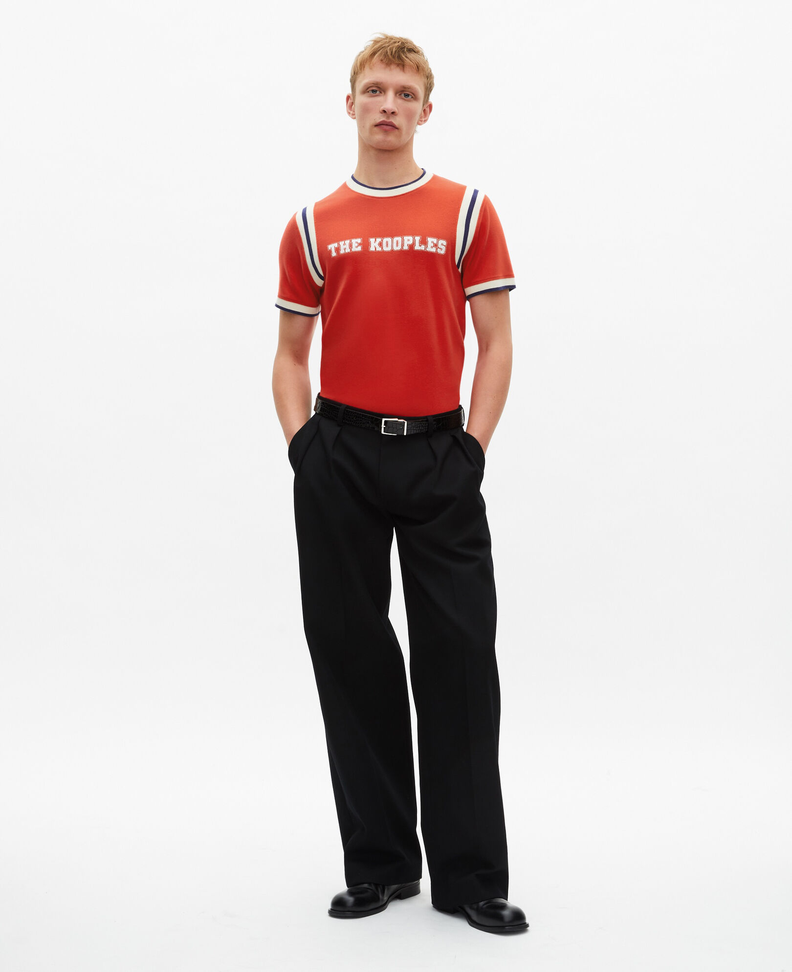 The Kooples HOMBRE RED camiseta logotipo roja