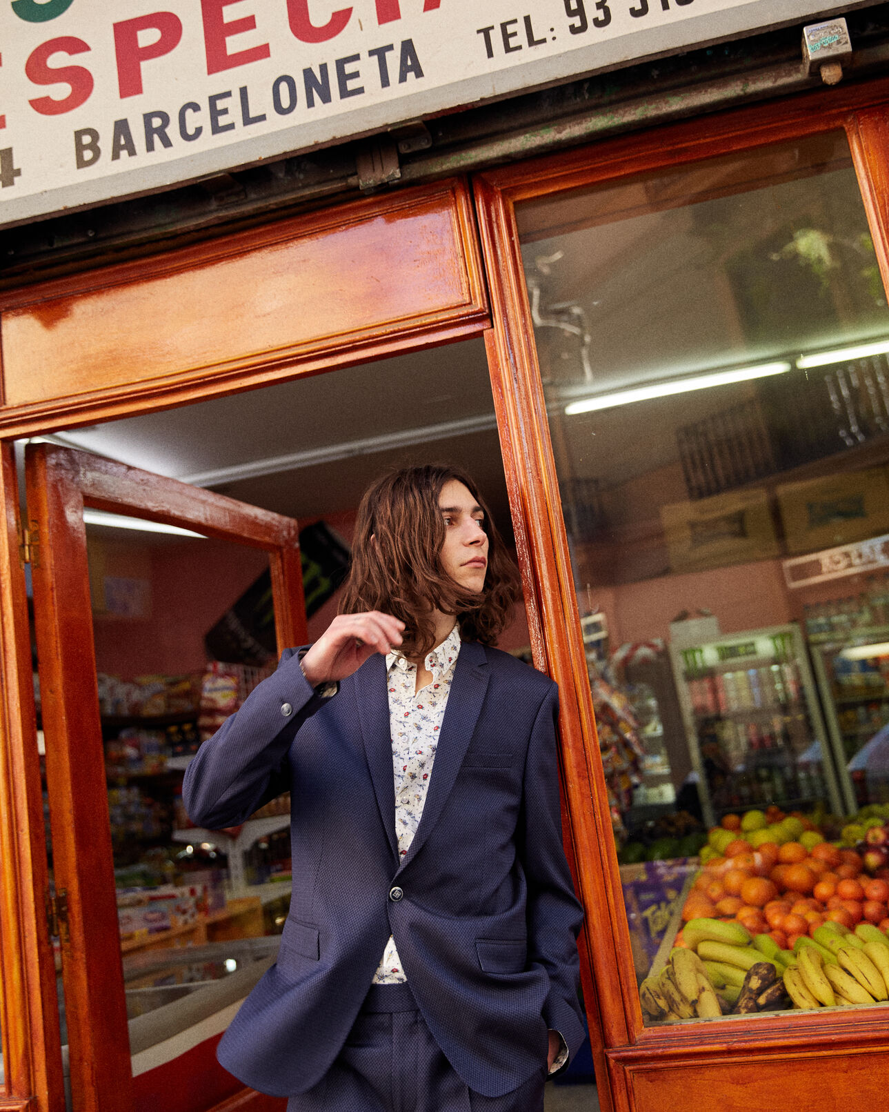 The Kooples HOMME BLUE veste fit