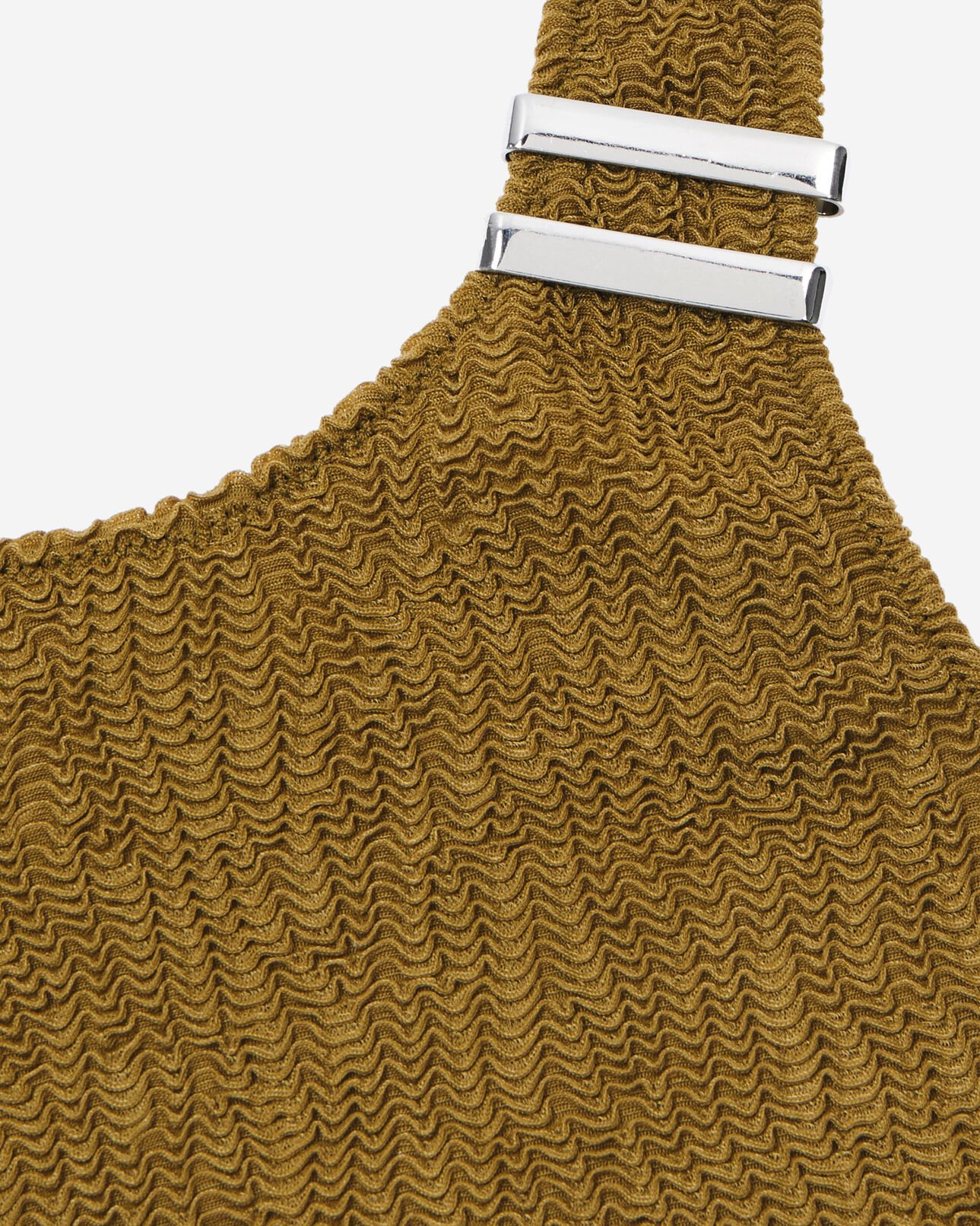 The Kooples FEMME KAKI haut de maillot de bain the kooples x luz brassière kaki