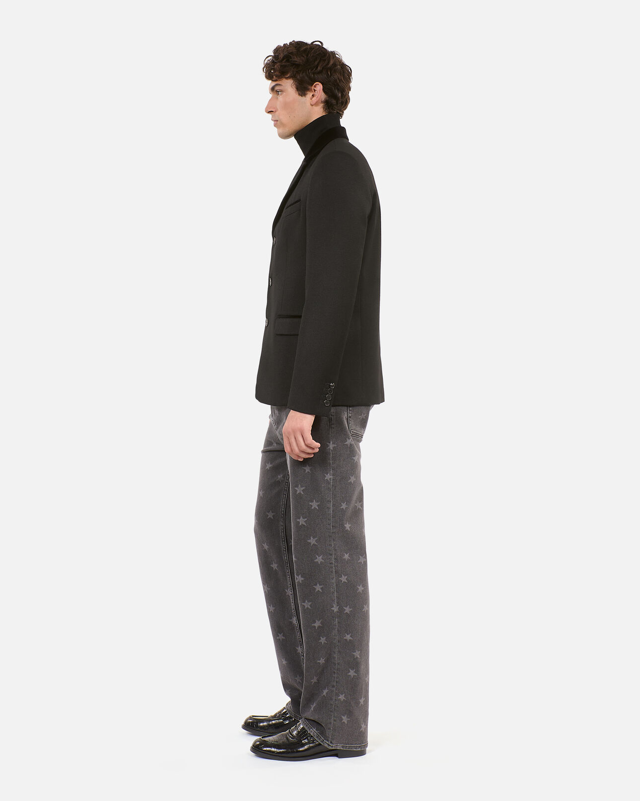 The Kooples MEN BLACK black wool blazer