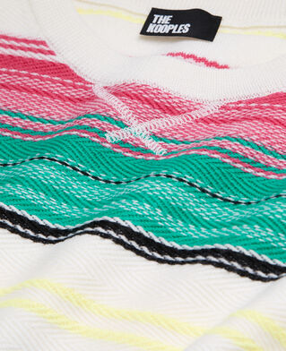 The Kooples F MULTICOLOR wool printed sweater