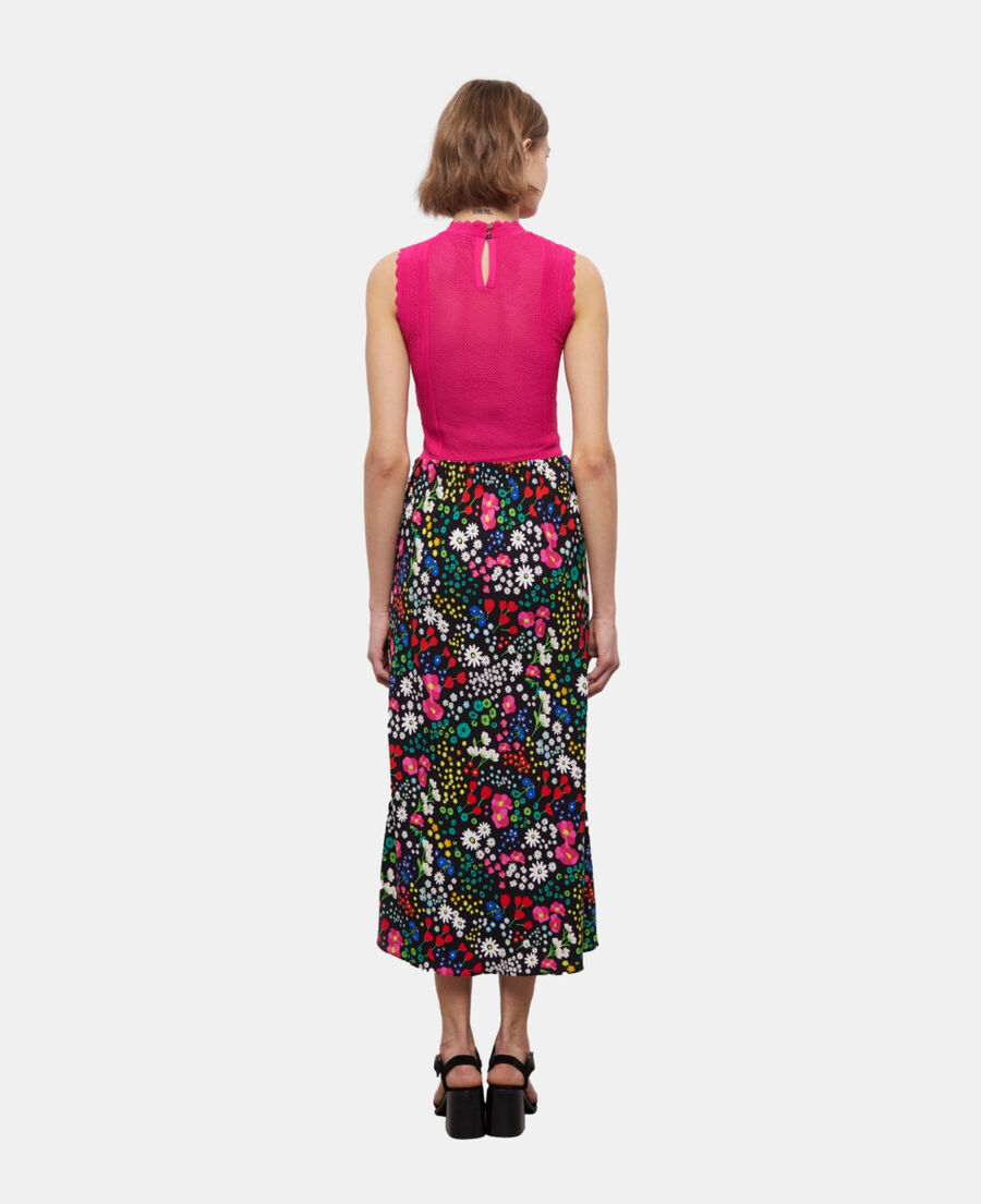 langer rock mit print